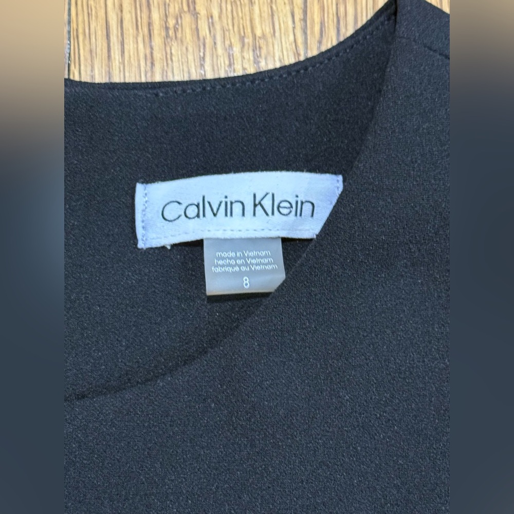 Calvin Klein Black Midi Dress - Picture 4 of 5